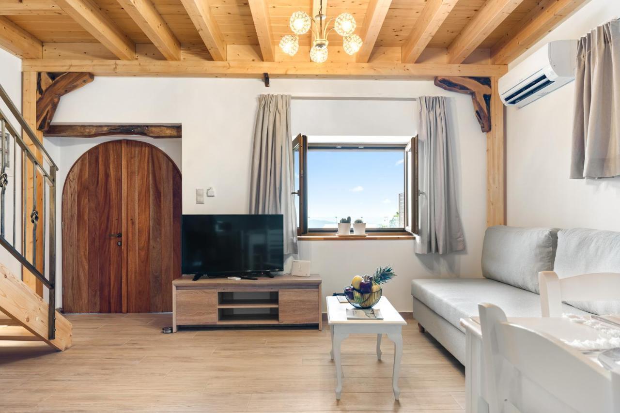 Myrtillo II Sea View Villa Spanokhórion Eksteriør billede